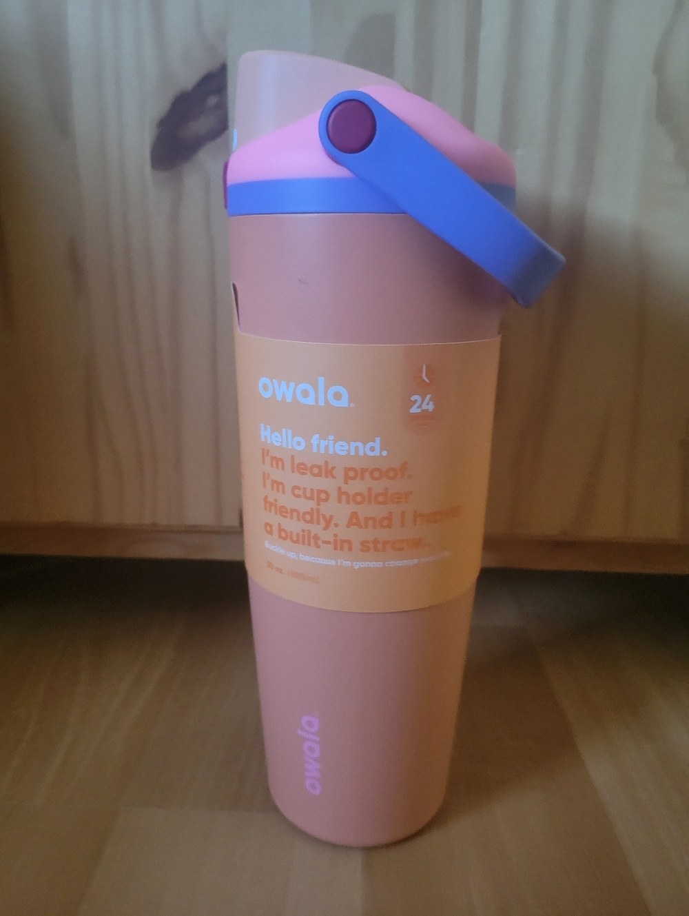 Owala 24oz Tangy Tango freesip sway Stainless Steel Water Bottle NEW
